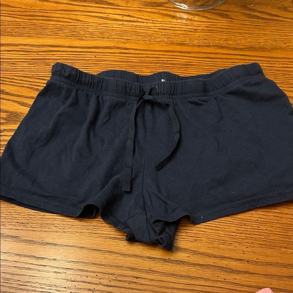 Blue Drawstring Sleep Shorts/9